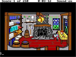 In game image of King's Quest 3 - To Heir Is Human on the ScummVM.