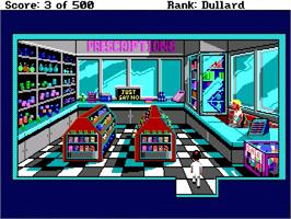 In game image of Leisure Suit Larry Goes Looking for Love -In Several Wrong Places- on the ScummVM.