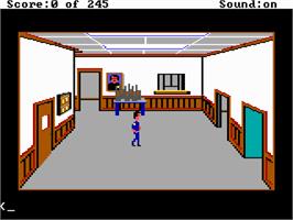 In game image of Police Quest - In Pursuit Of The Death Angel (VGA) on the ScummVM.
