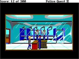 In game image of Police Quest 3 - The Kindred on the ScummVM.