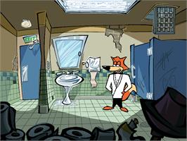 In game image of Spy Fox 3 - Operation Ozone on the ScummVM.