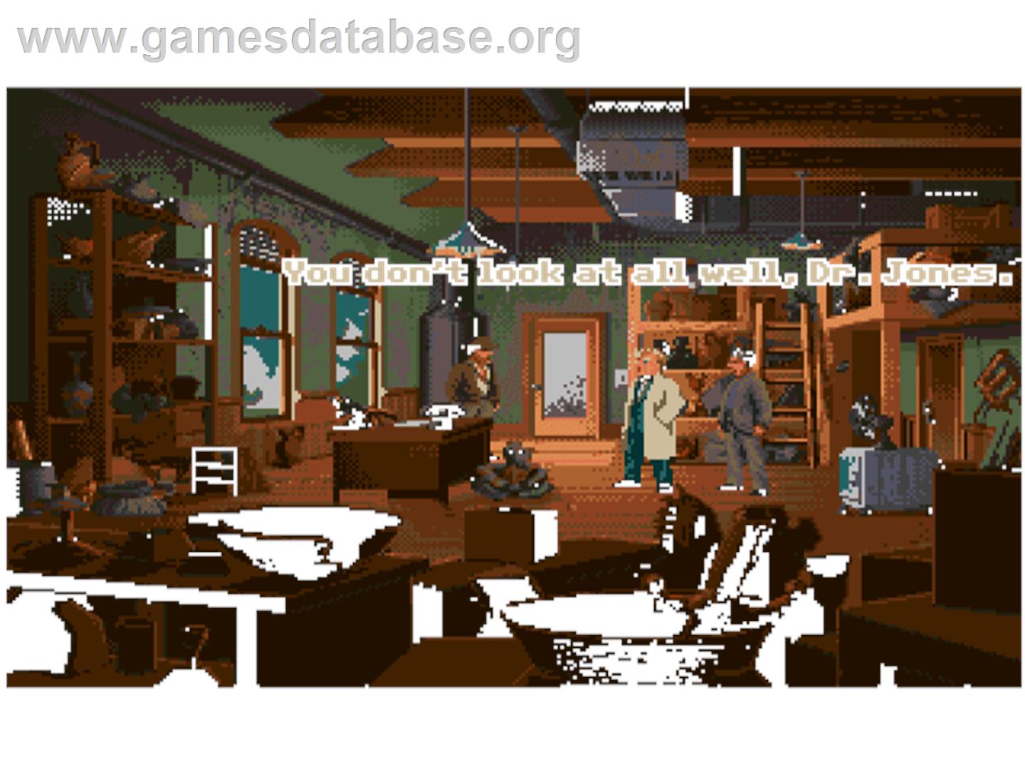 Indiana Jones and the Fate of Atlantis - ScummVM - Artwork - In Game