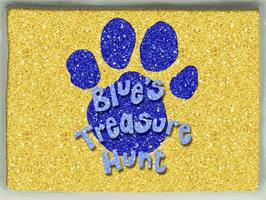 Title screen of Blue's Treasure Hunt on the ScummVM.