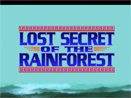 Title screen of Ecoquest 2 - Lost Secret Of The Rainforest on the ScummVM.