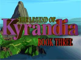 Title screen of Legend Of Kyrandia - Book Three - Malcolm's Revenge, The on the ScummVM.