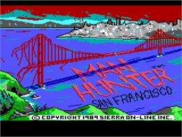 Title screen of Manhunter 2 - San Francisco on the ScummVM.