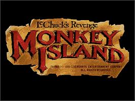 Title screen of Monkey Island 2: LeChuck's Revenge on the ScummVM.