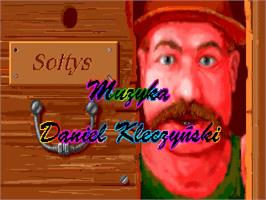 Title screen of Soltys on the ScummVM.