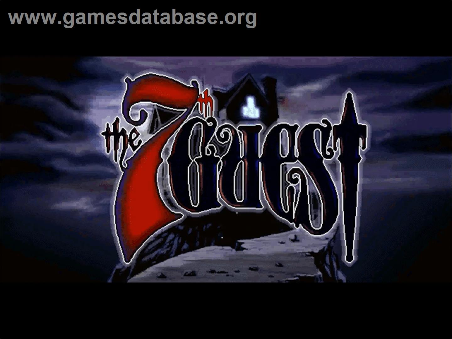 7th Guest, The - ScummVM - Artwork - Title Screen