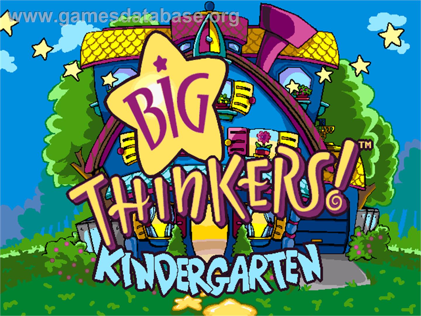 Big Thinkers! Kindergarten - ScummVM - Artwork - Title Screen