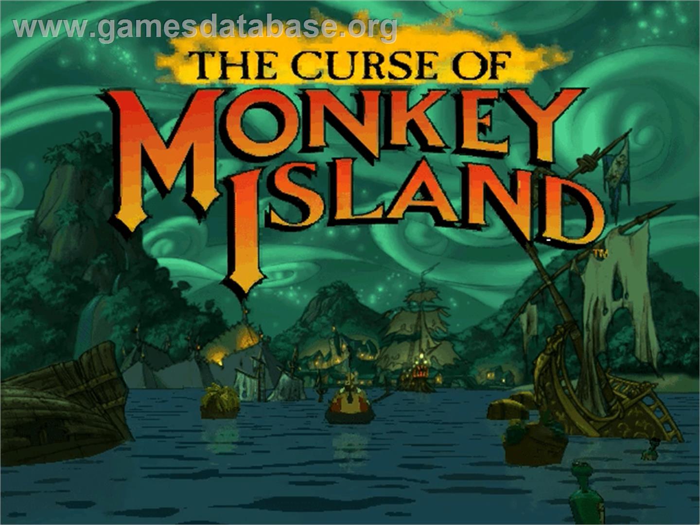 Curse of Monkey Island - ScummVM - Artwork - Title Screen