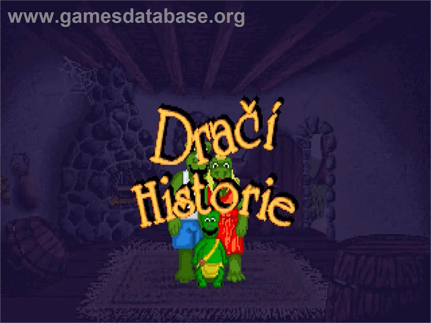 Dragon History - ScummVM - Artwork - Title Screen