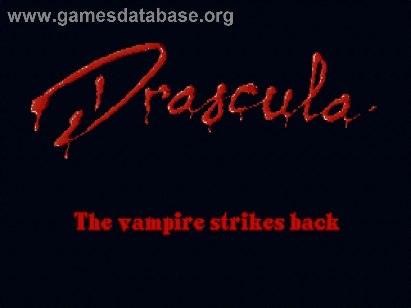 Drascula - The Vampire Strikes Back - ScummVM - Artwork - Title Screen