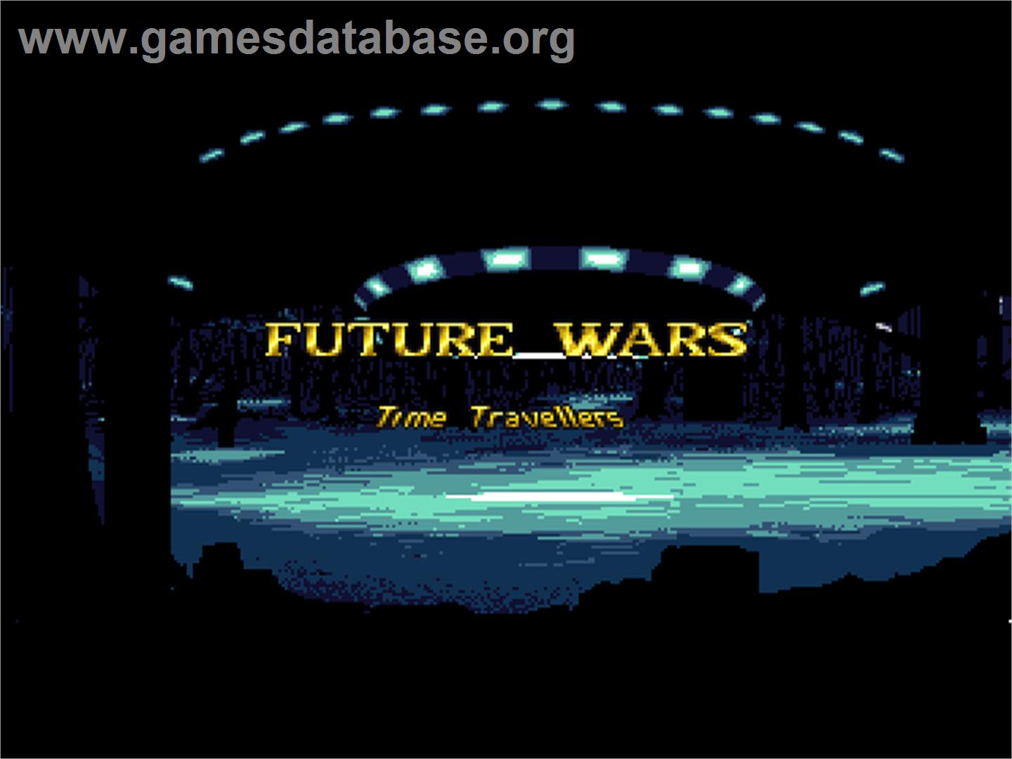 Future Wars - ScummVM - Artwork - Title Screen