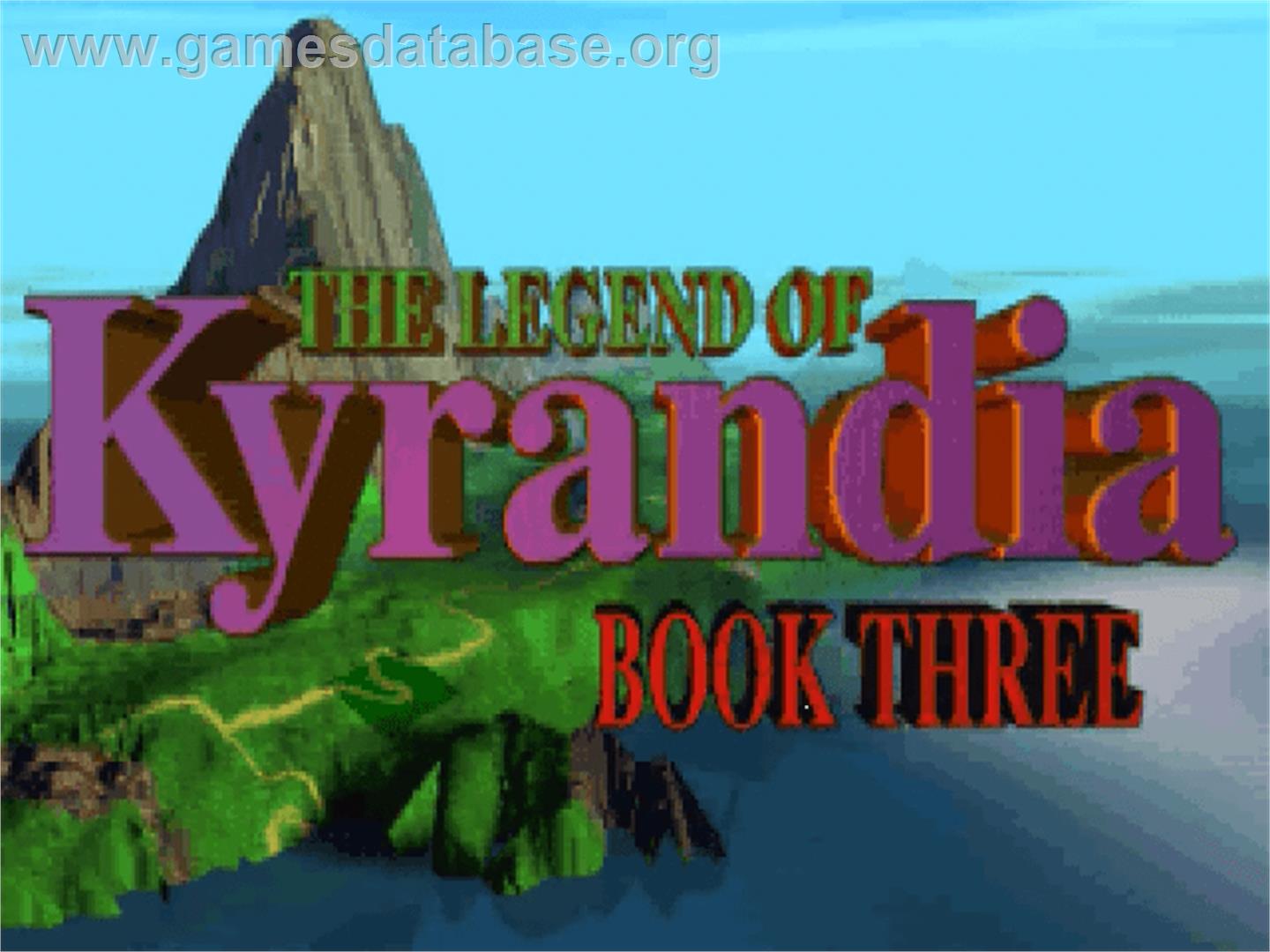 Legend Of Kyrandia - Book Three - Malcolm's Revenge, The - ScummVM - Artwork - Title Screen
