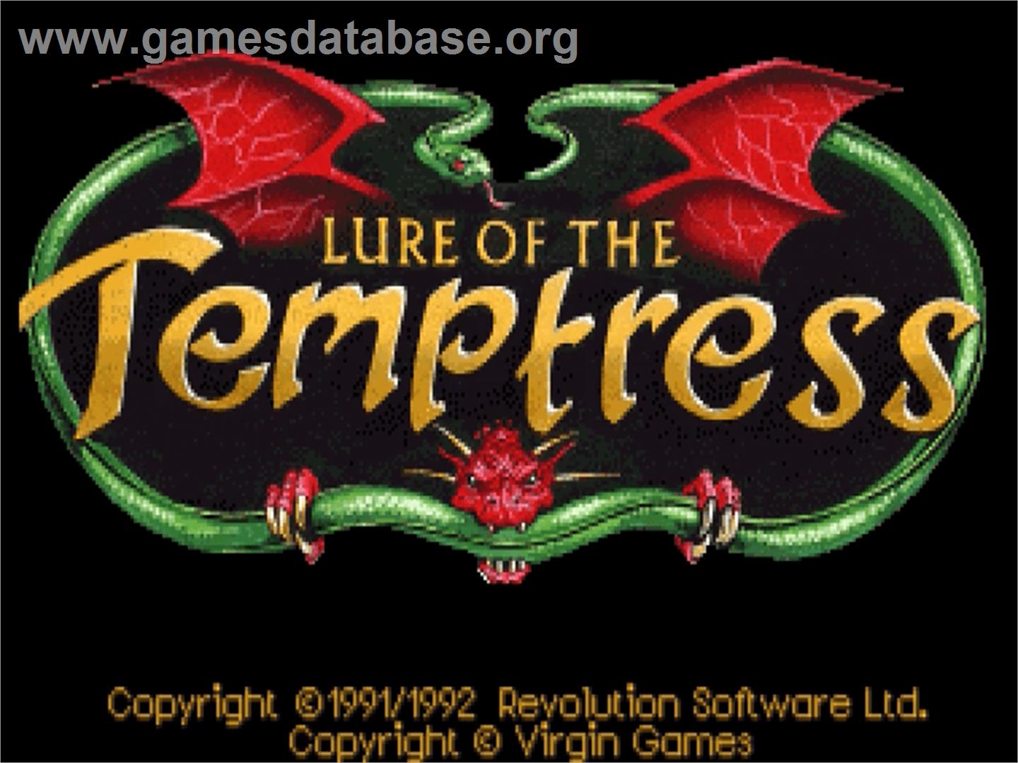 Lure Of The Temptress - ScummVM - Artwork - Title Screen