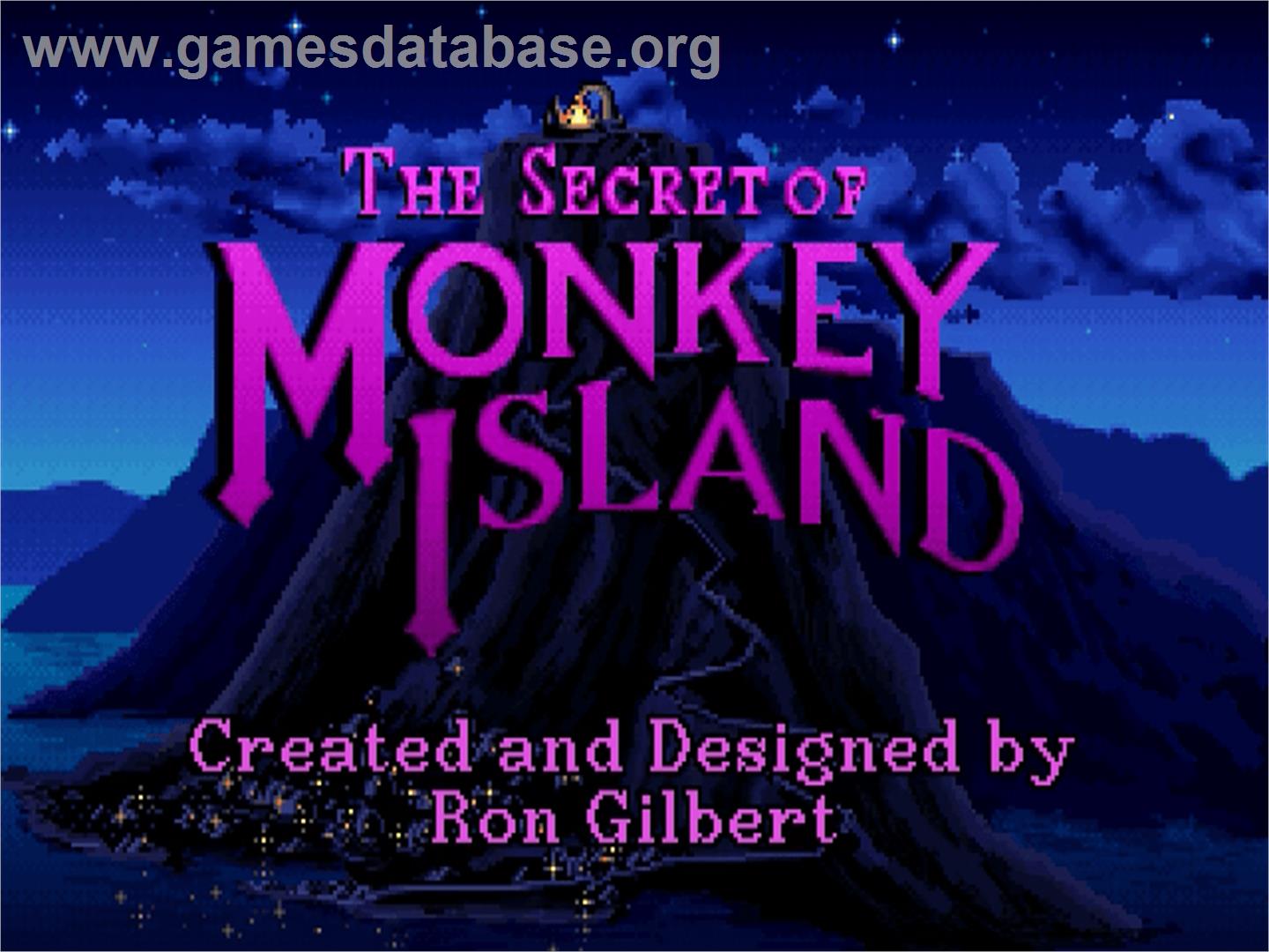Secret of Monkey Island - ScummVM - Artwork - Title Screen