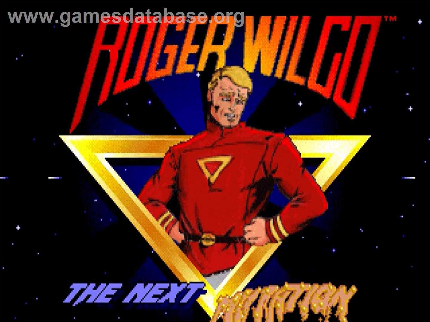 Space Quest 5 - The Next Mutation - ScummVM - Artwork - Title Screen