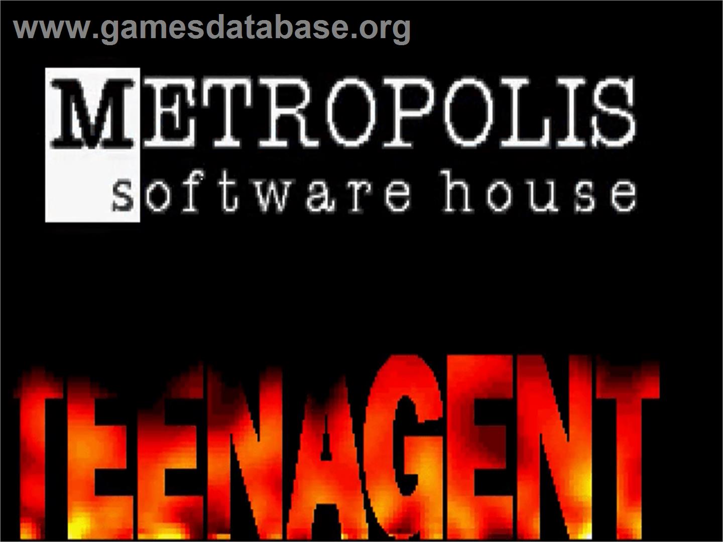 Teenagent - ScummVM - Artwork - Title Screen