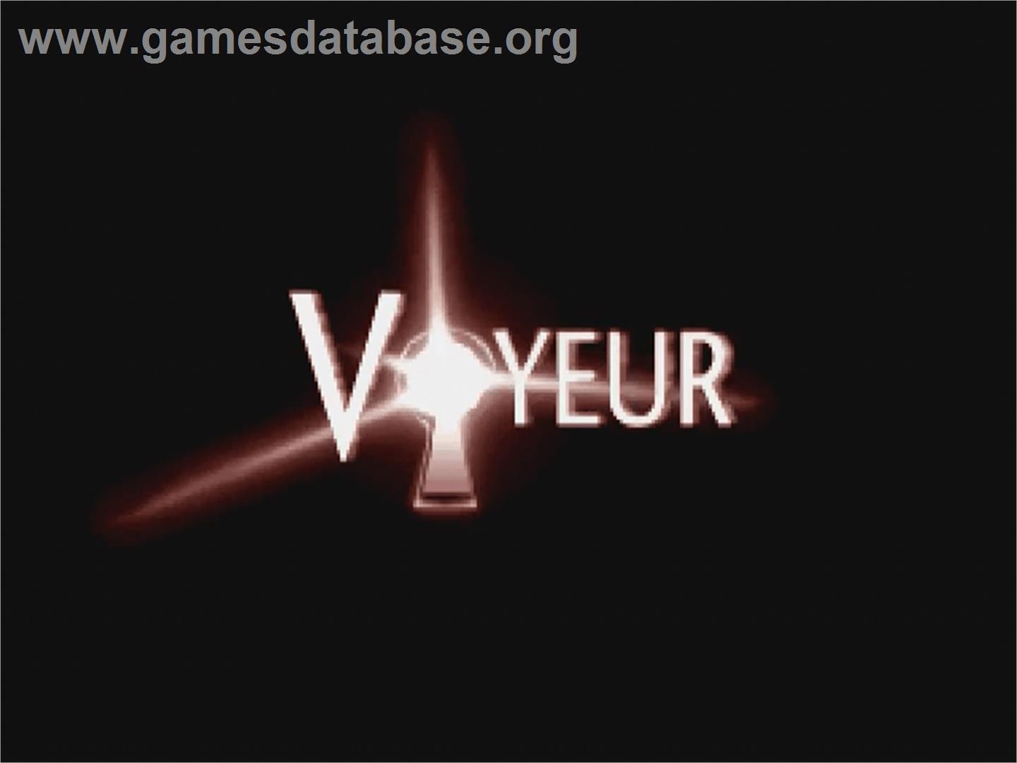 Voyeur - ScummVM - Artwork - Title Screen