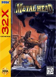 Box cover for Metal Head on the Sega 32X.