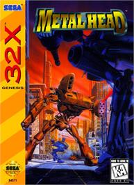 Box cover for Metal Head on the Sega 32X.