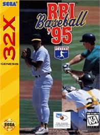 Box cover for RBI Baseball '95 on the Sega 32X.