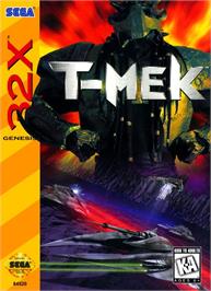 Box cover for T-mek on the Sega 32X.