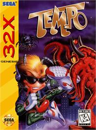 Box cover for Tempo on the Sega 32X.