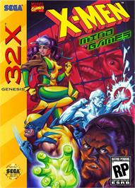 Box cover for X-men on the Sega 32X.