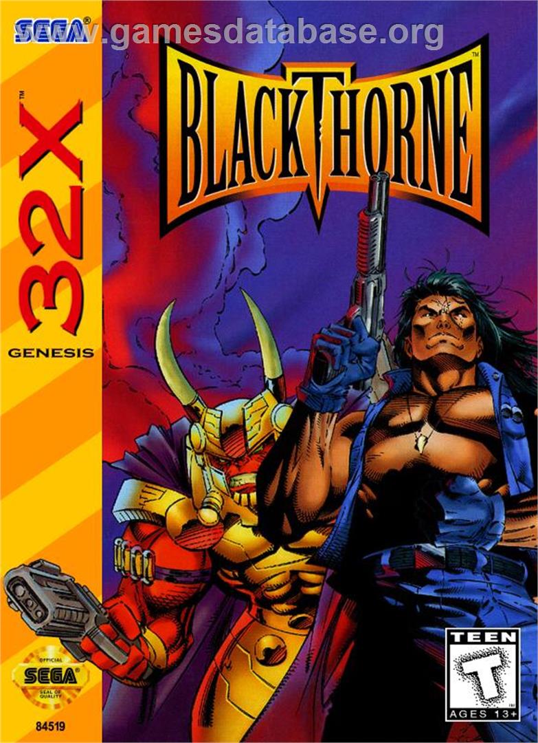 Blackthorne - Sega 32X - Artwork - Box