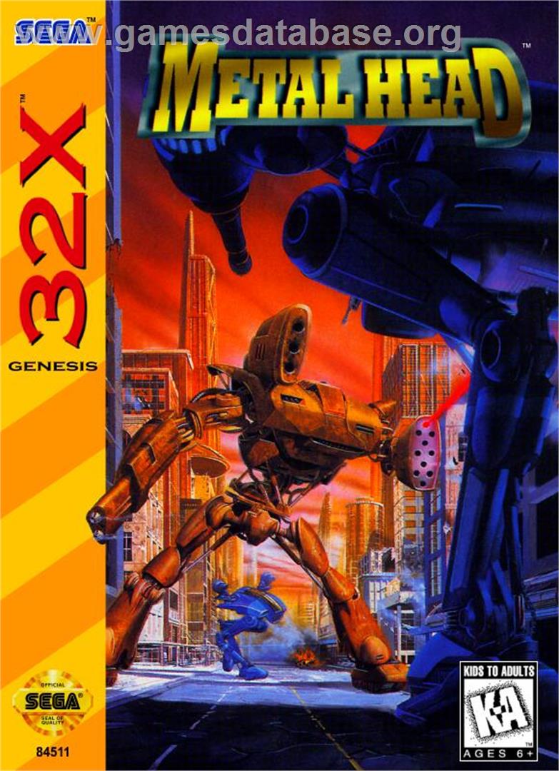 Metal Head - Sega 32X - Artwork - Box