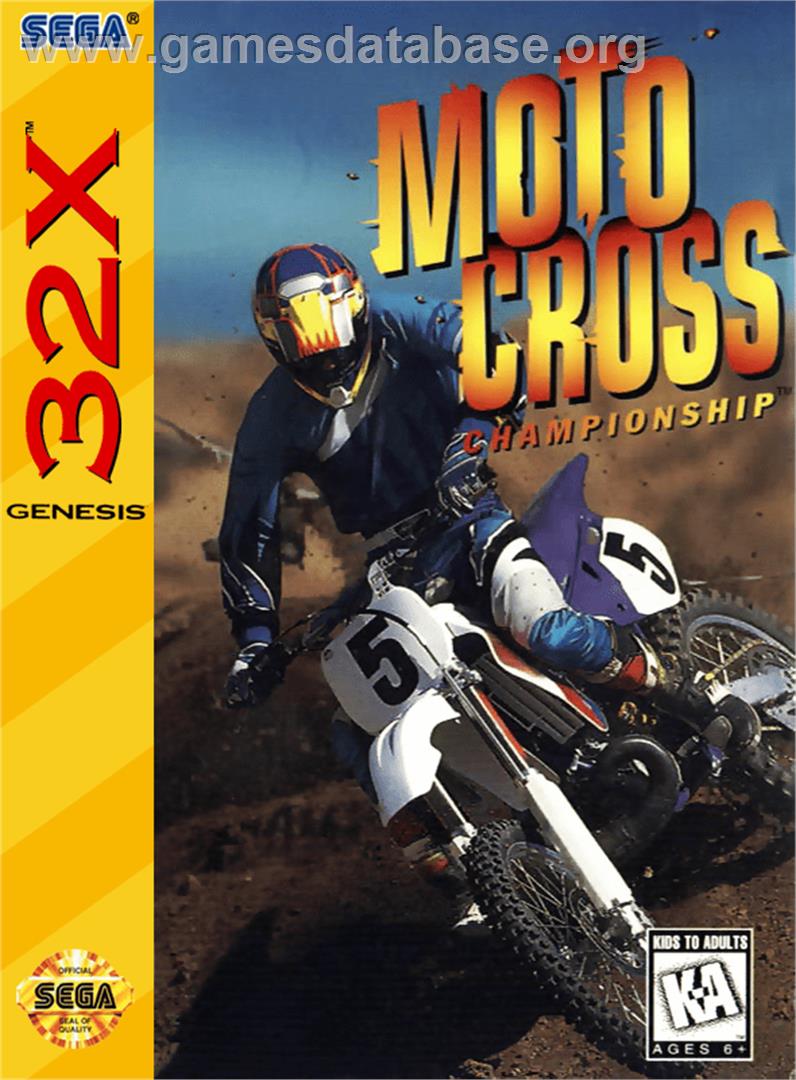 Motocross Championship - Sega 32X - Artwork - Box