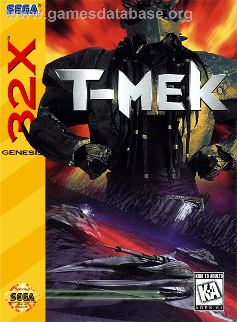 T-Mek - Sega 32X - Artwork - Box