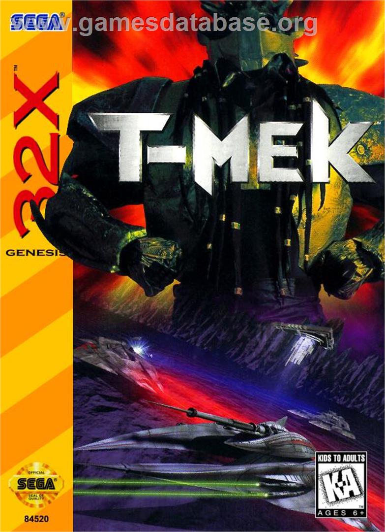 T-mek - Sega 32X - Artwork - Box