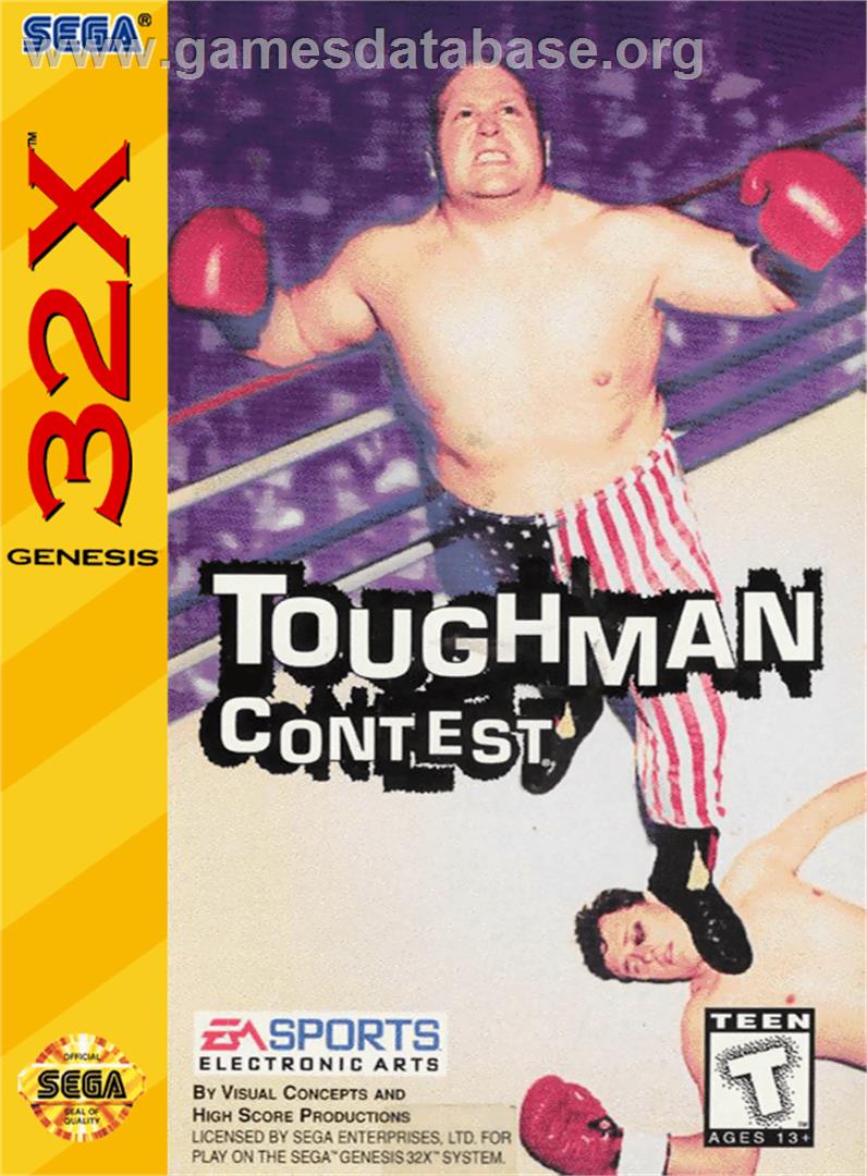 Toughman Contest - Sega 32X - Artwork - Box