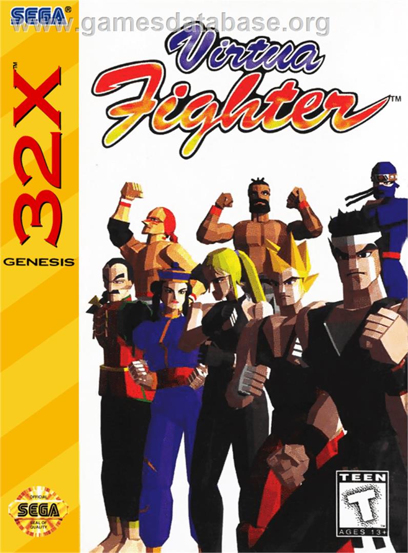 Virtua Fighter - Sega 32X - Artwork - Box