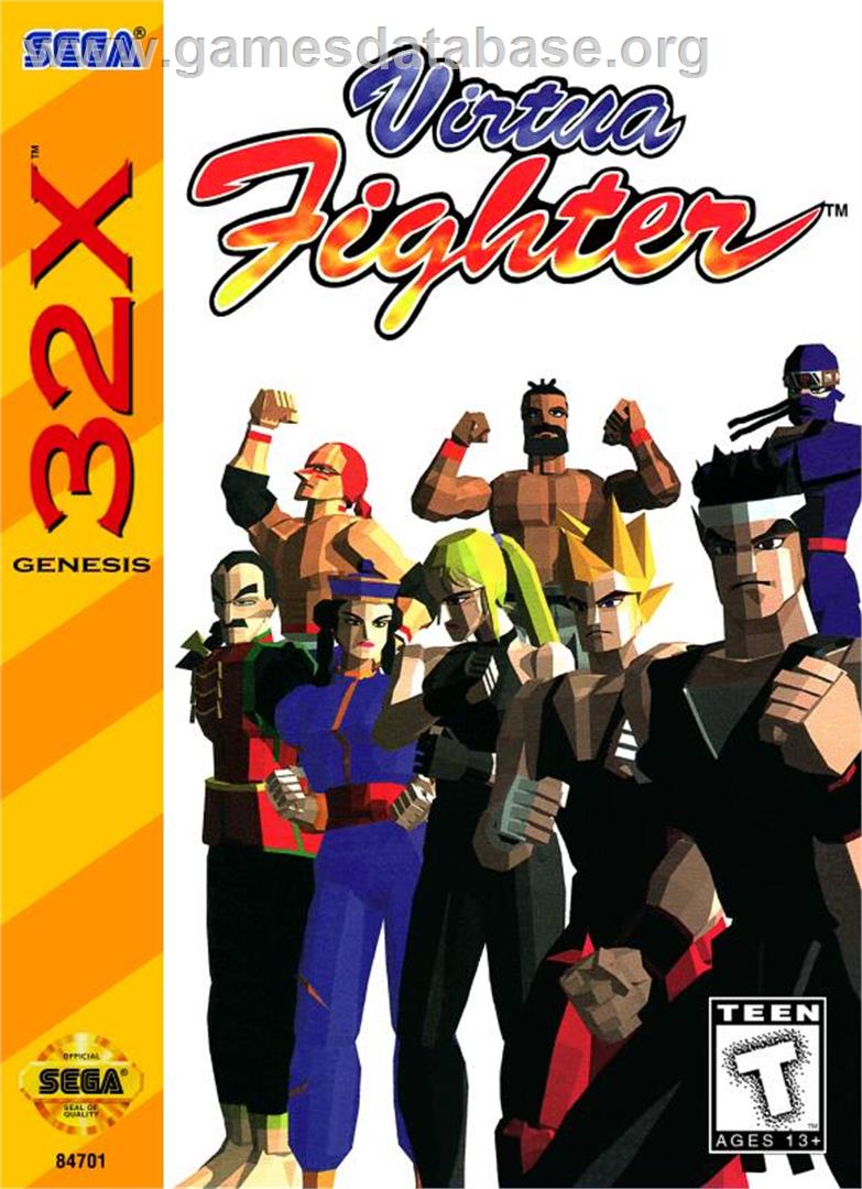 Virtua Fighter - Sega 32X - Artwork - Box