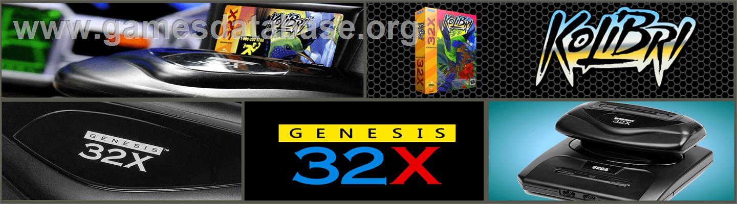 Kolibri - Sega 32X - Artwork - Marquee