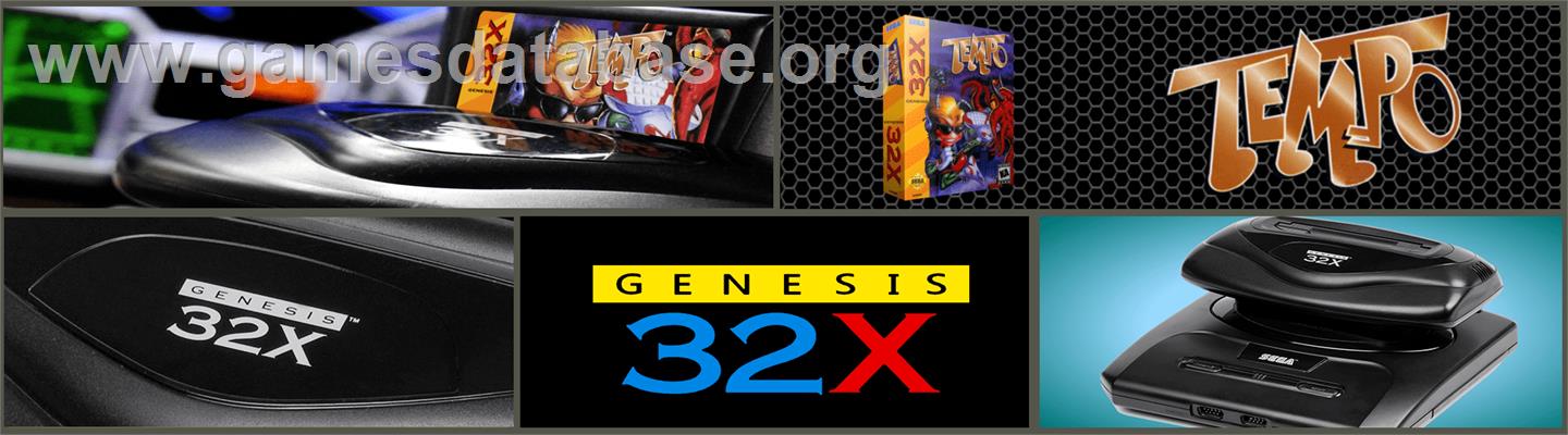 Tempo - Sega 32X - Artwork - Marquee