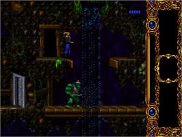In game image of Blackthorne on the Sega 32X.