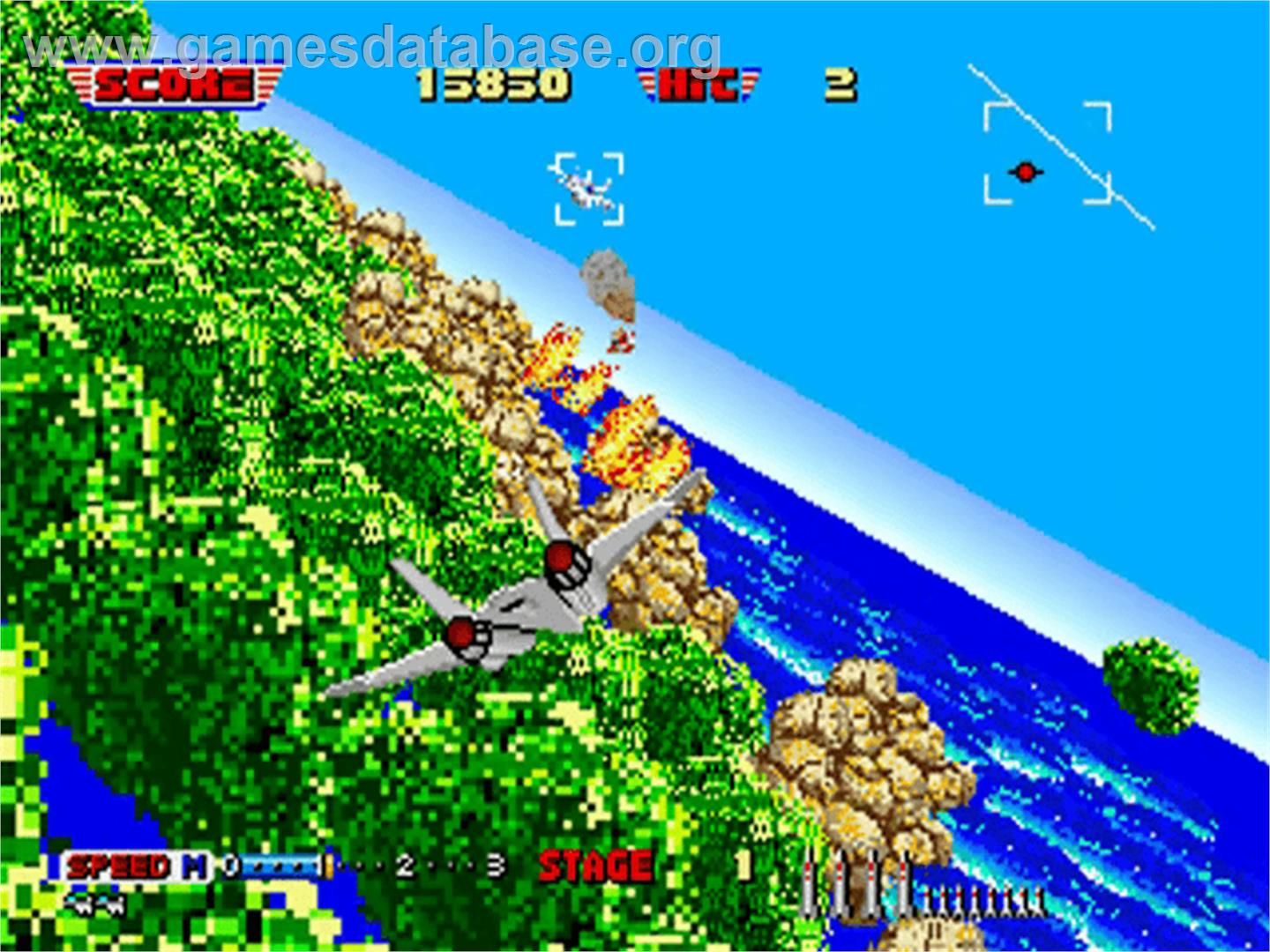 After Burner - Sega 32X - Artwork - In Game