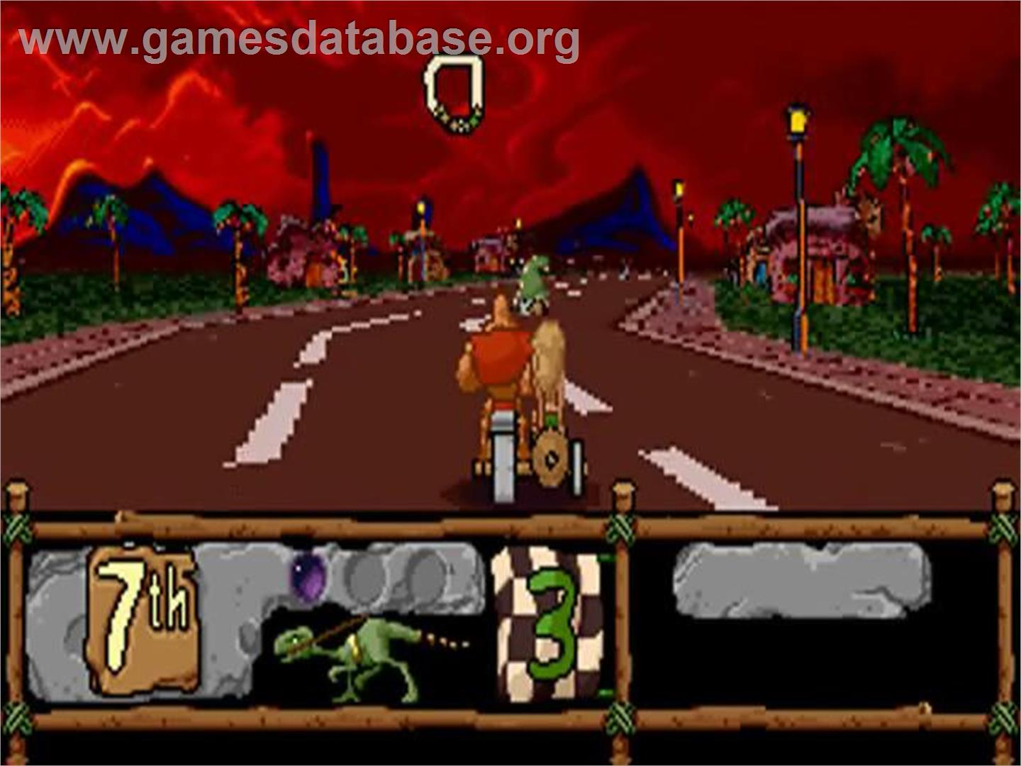 Bc Racers - Sega 32X - Artwork - In Game