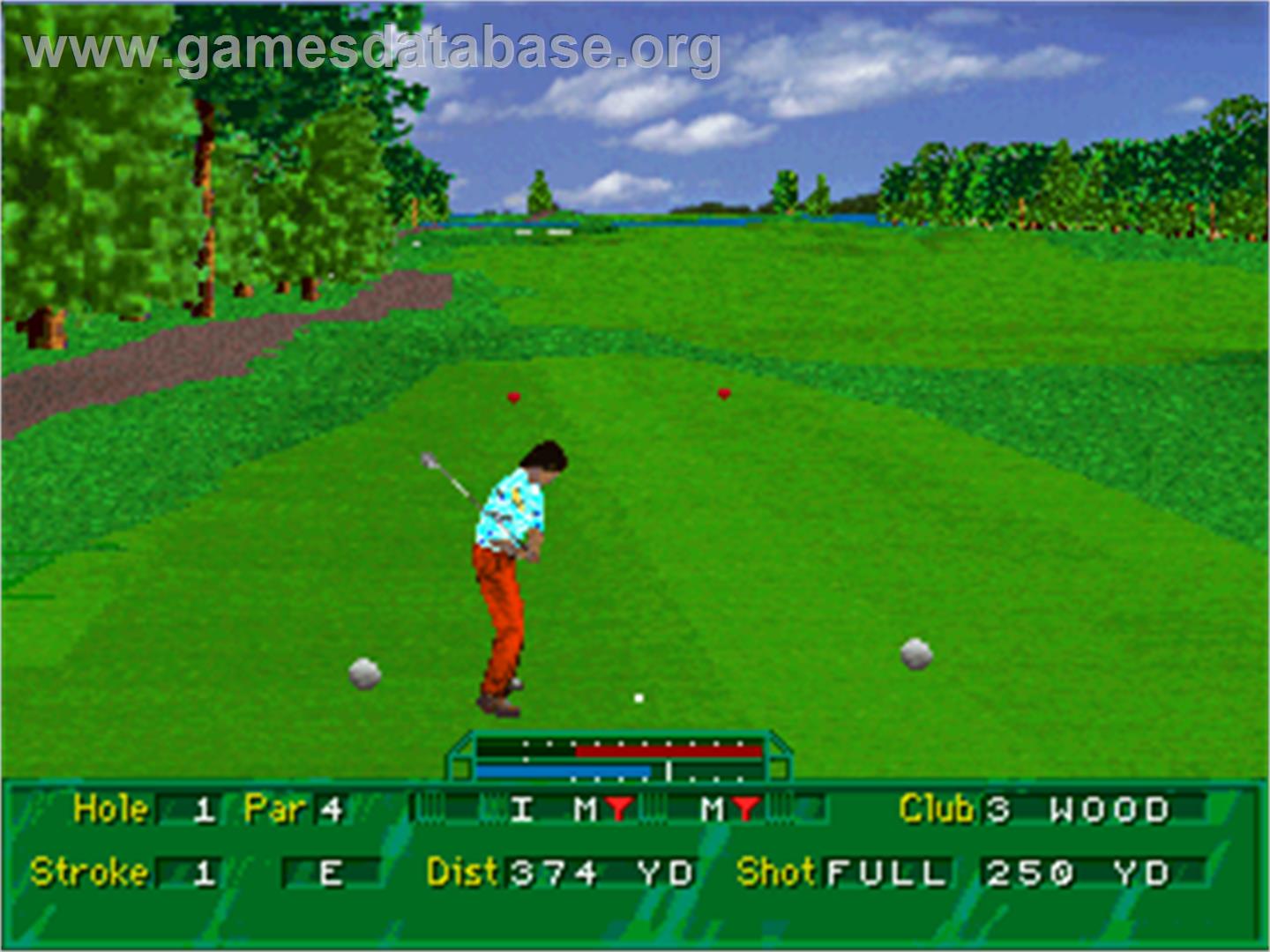 Golf Magazine: 36 Great Holes Starring Fred Couples - Sega 32X - Artwork - In Game