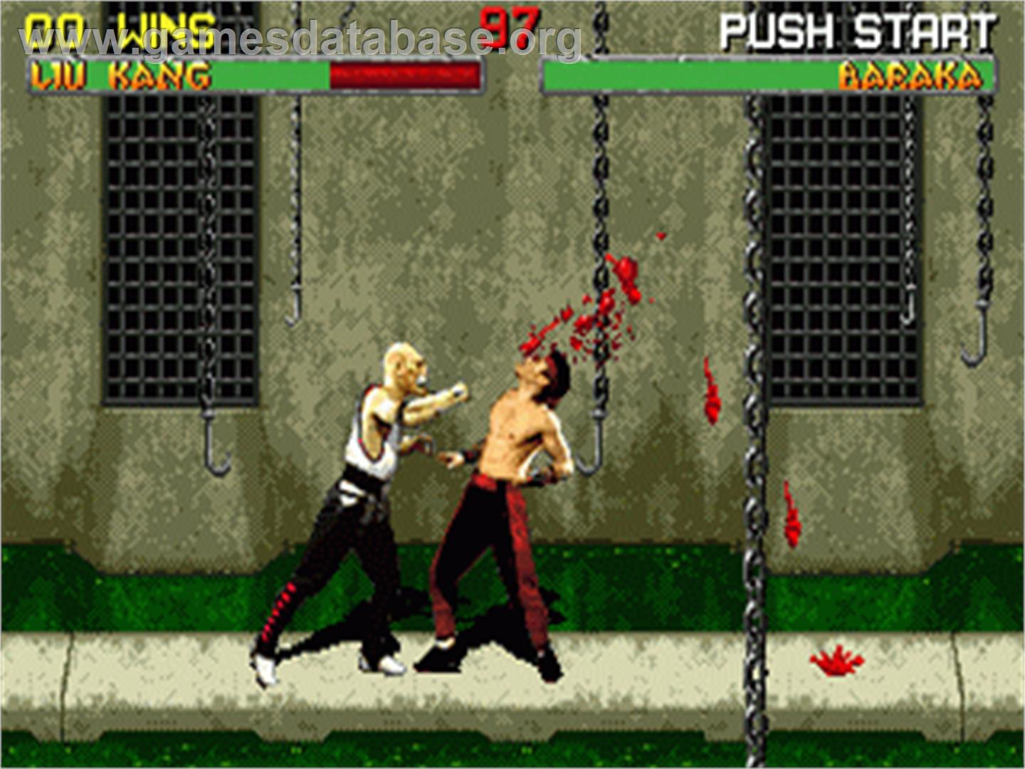 Mortal Kombat II - Sega 32X - Artwork - In Game