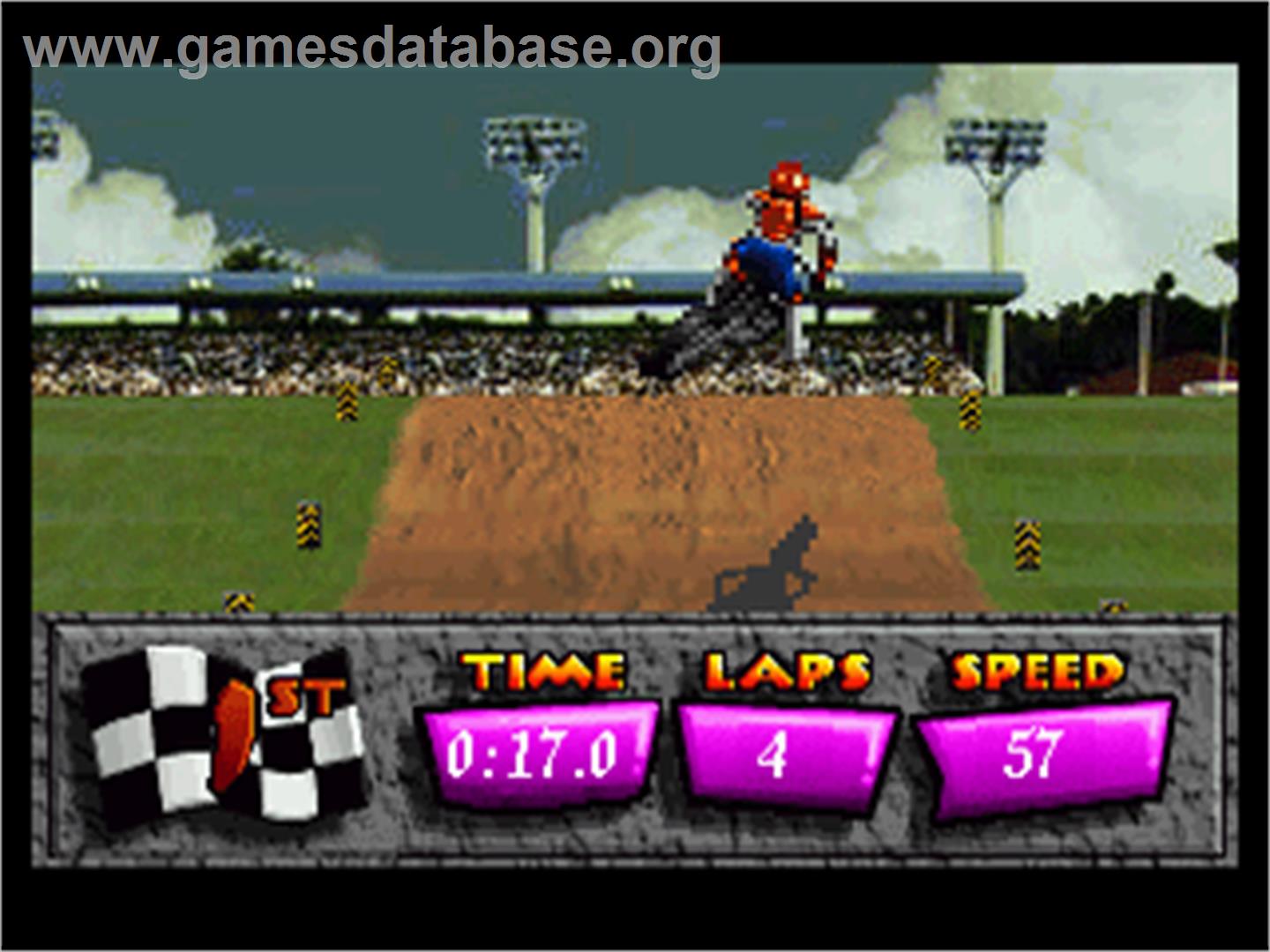 Motocross Championship - Sega 32X - Artwork - In Game