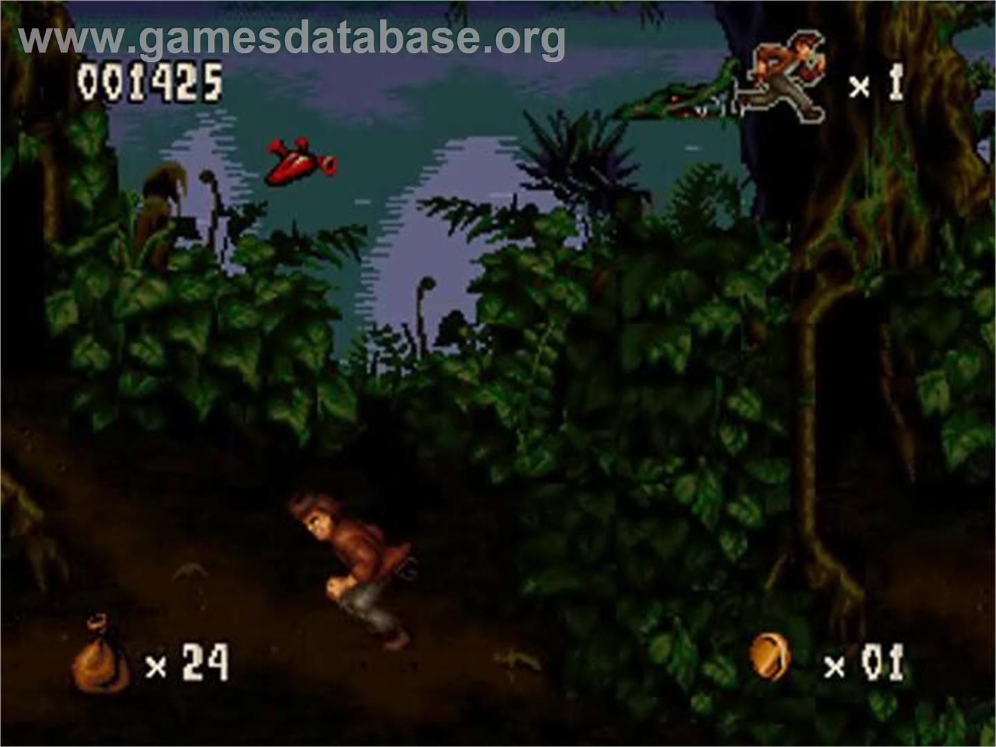 Pitfall - The Mayan Adventure - Sega 32X - Artwork - In Game