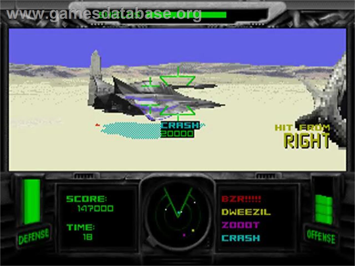 T-mek - Sega 32X - Artwork - In Game