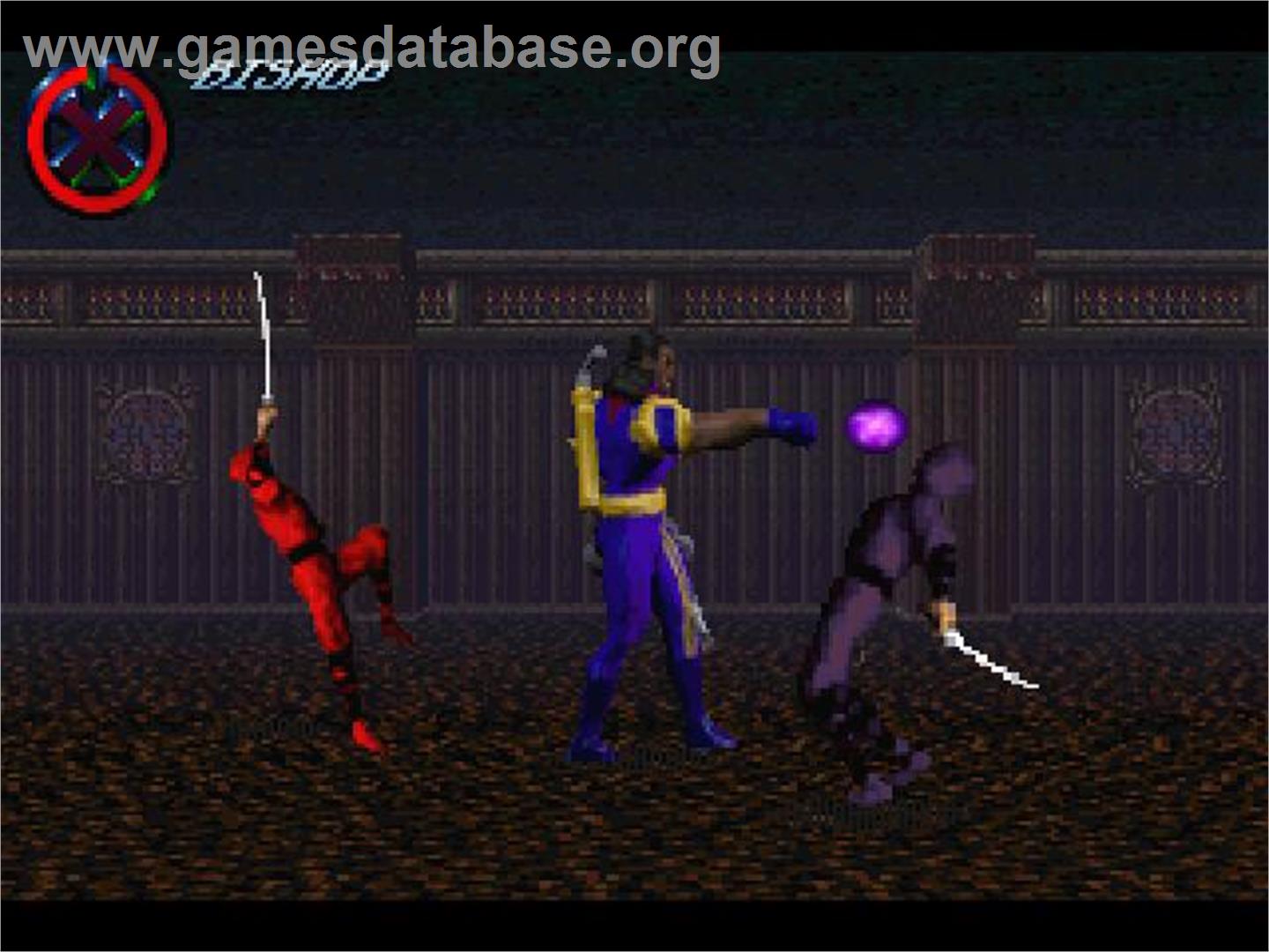 X-men - Sega 32X - Artwork - In Game