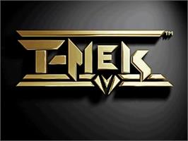 Title screen of T-mek on the Sega 32X.